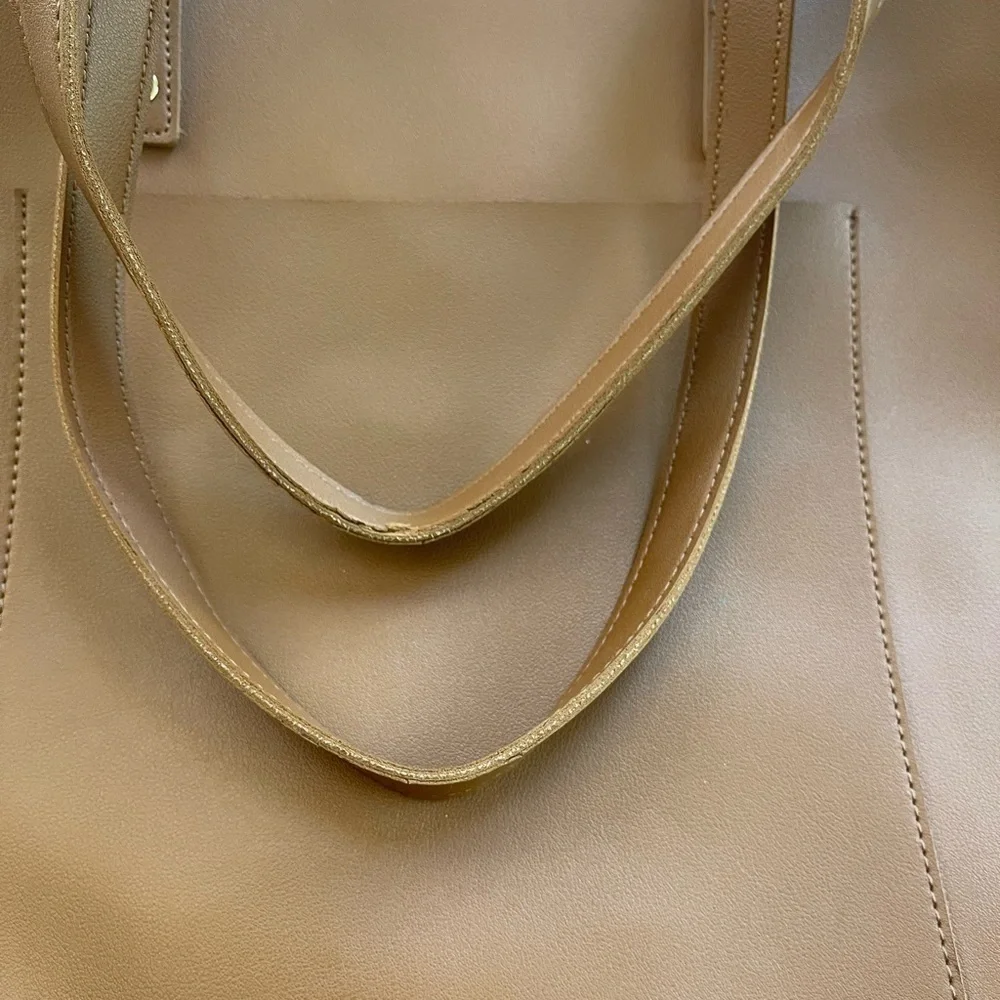 Henny + Lev Vegan Leather Tote Bag